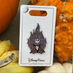 Disney Parks Nightmare Before Christmas Jack Castle Trading Pin